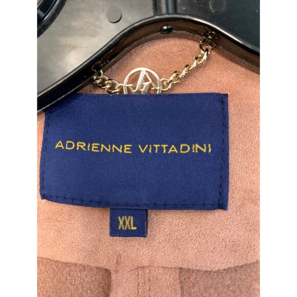 Adrienne Vittadini Women's Waterfall Jacket XXL Cardi Drape Microfiber 7289 - Picture 3 of 8